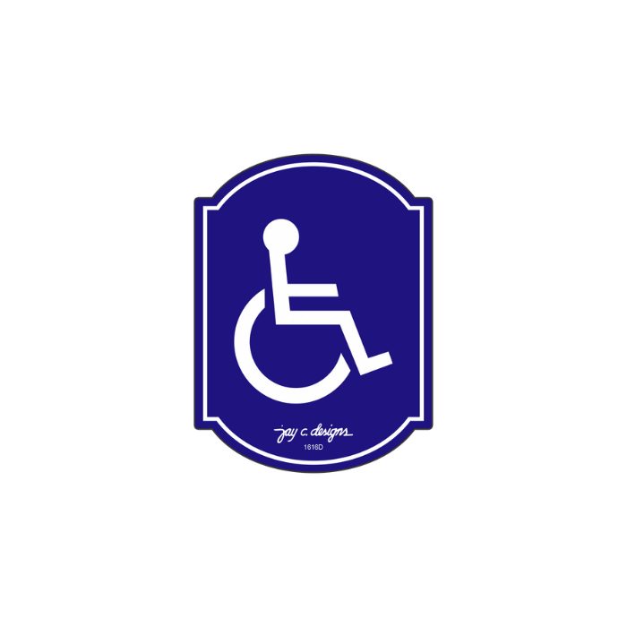 Disabled Symbol Acrylic Signage