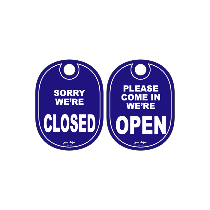 Acrylic Signage Philippines - Open/Closed Sign — Jay C. Designs