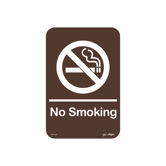 No smoking _ Acrylic Signage